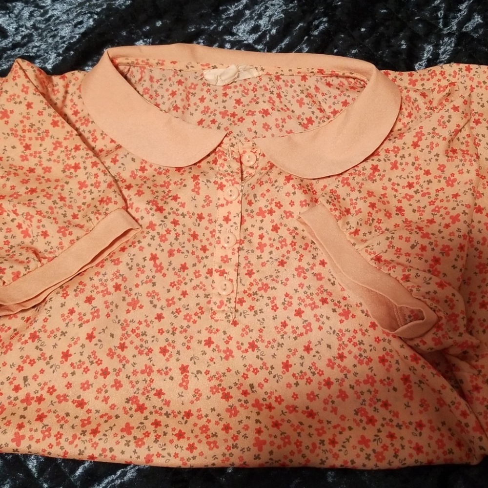 Peter pan collar shirt